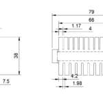 schlitten b comb dimensions