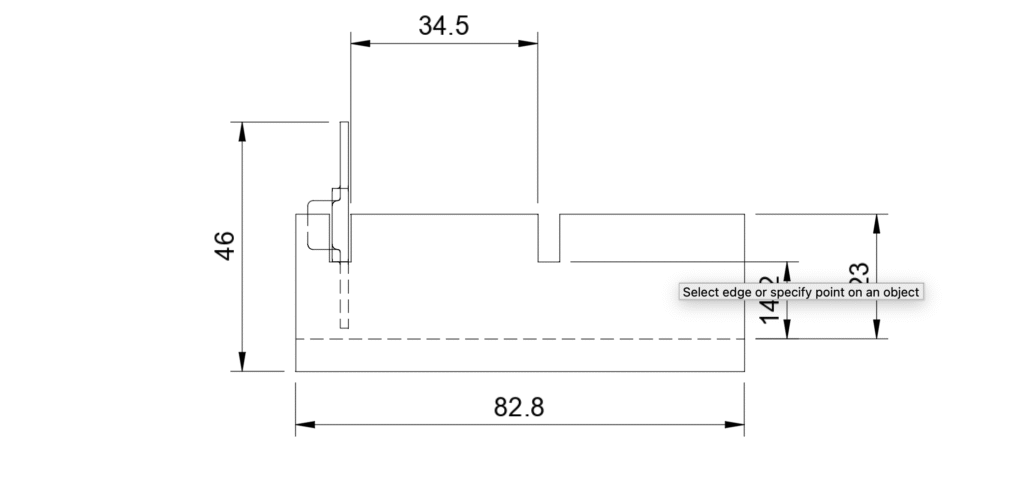 schlitten b komplett dimensions
